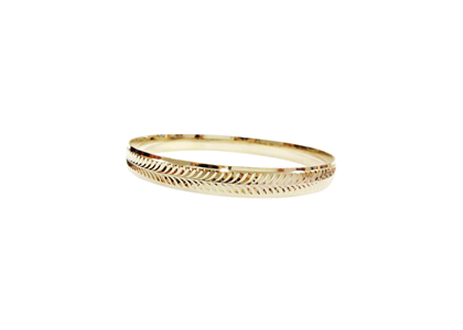 Gold Plated | Diamond Cut Bangles